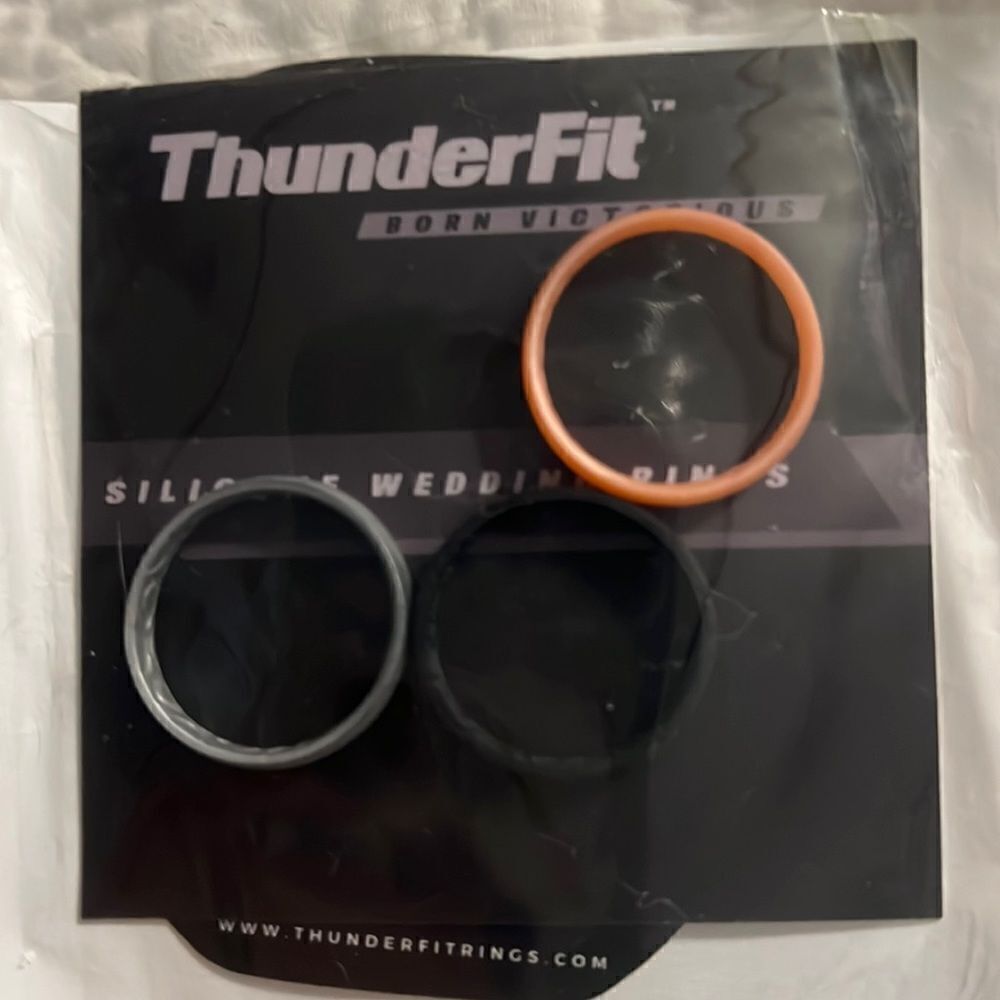 Thunderfit Silicone Wedding Rings